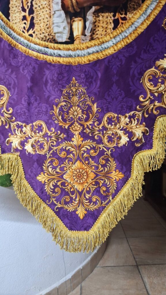Estandarte Cristo de Medinaceli, Leganés - detalle 2