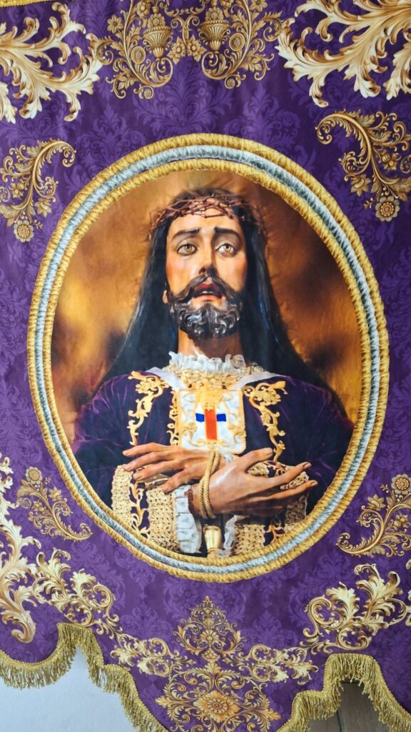Estandarte Cristo de Medinaceli, Leganés - detalle 3