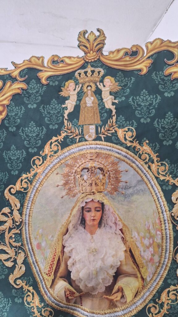Estandarte Virgen de la Juventud - detalle 7