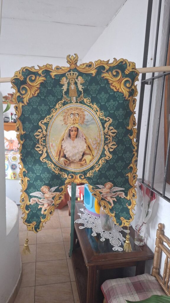 Estandarte Virgen de la Juventud - detalle 5