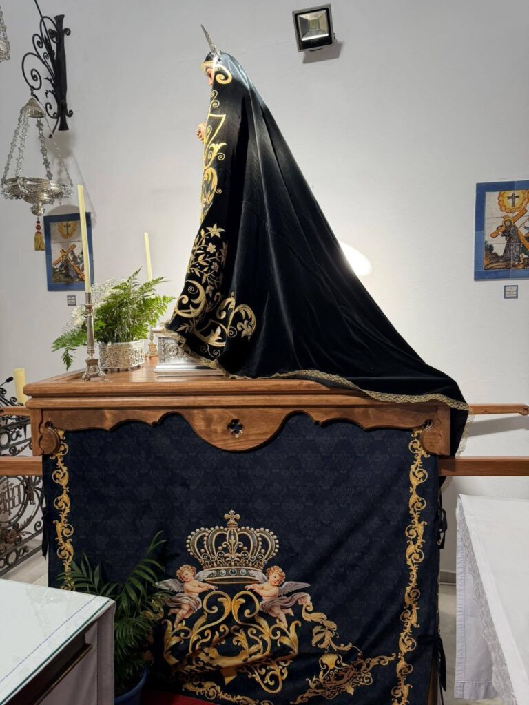 Sayas Virgen de los Dolores - detalle 4