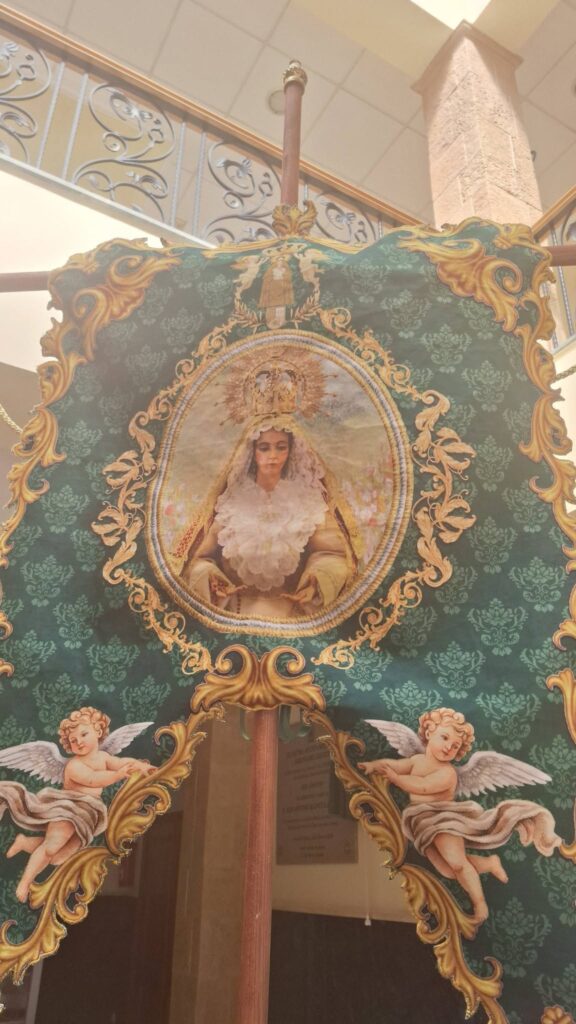Estandarte Virgen de la Juventud - detalle 4