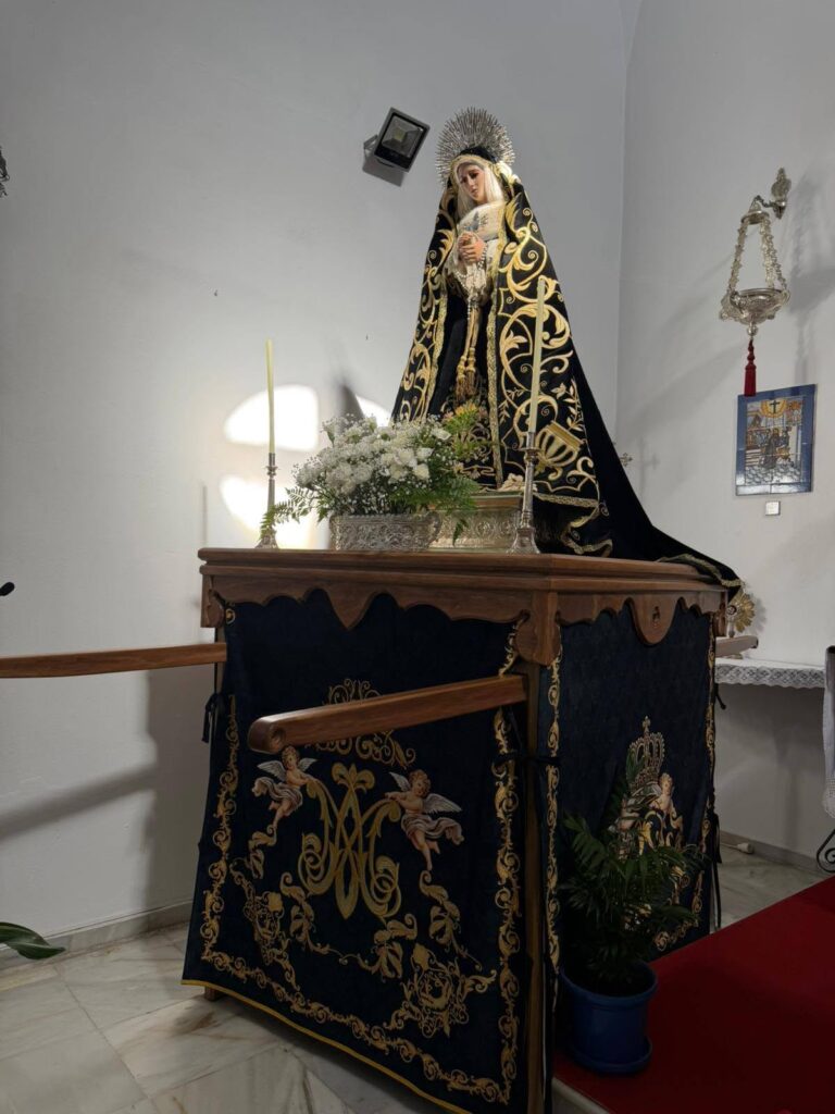 Sayas Virgen de los Dolores - detalle 3