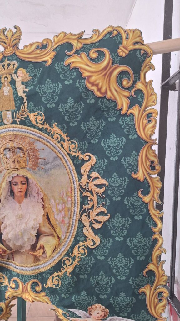 Estandarte Virgen de la Juventud - detalle 6