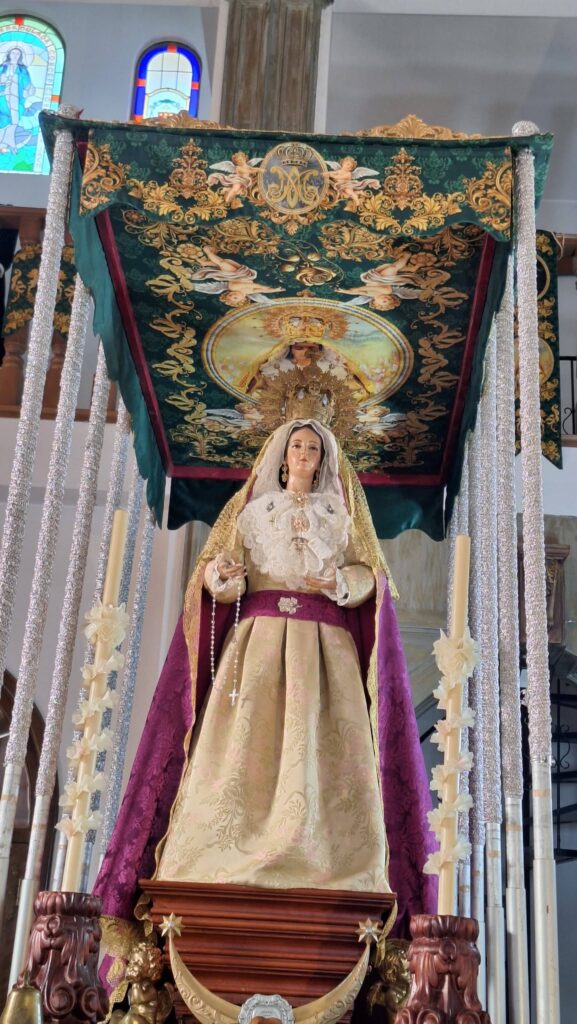Palio para paso de Virgen de La Juventud - detalle 3