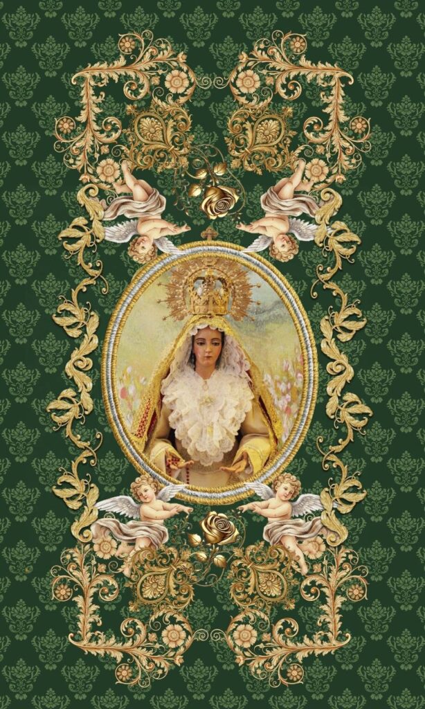 Palio para paso de Virgen de La Juventud - detalle 4