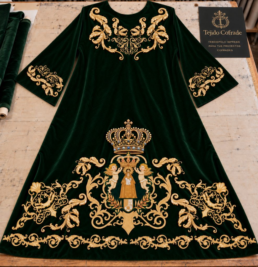 Tunica Cristo de la Humildad - detalle 3