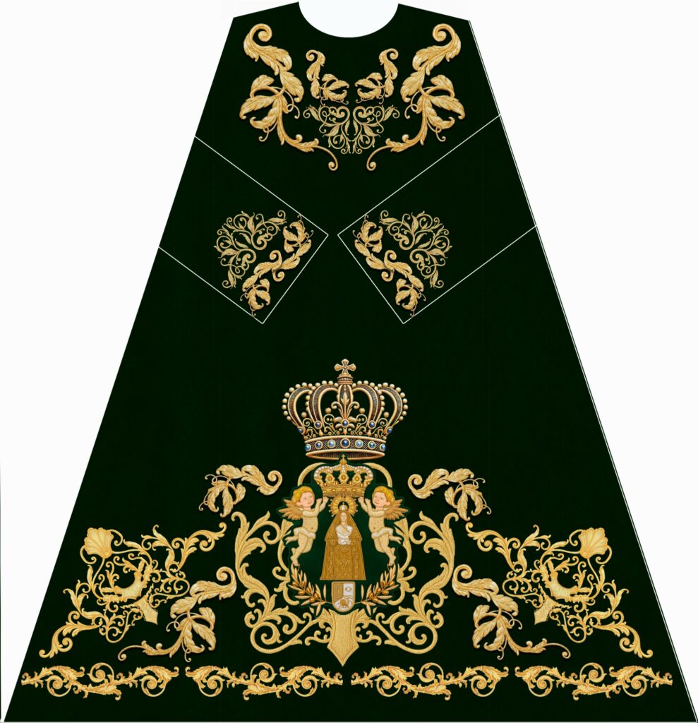 Tunica Cristo de la Humildad - detalle 2