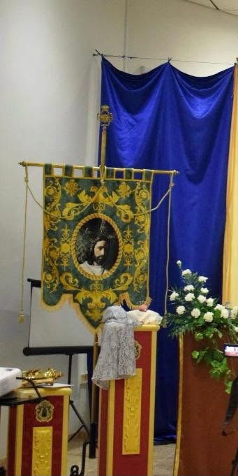 Estandarte Cristo de la Humildad - detalle 1
